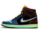 Tênis Air Jordan 1 High "Bio Hack" Colorido - 555088-201