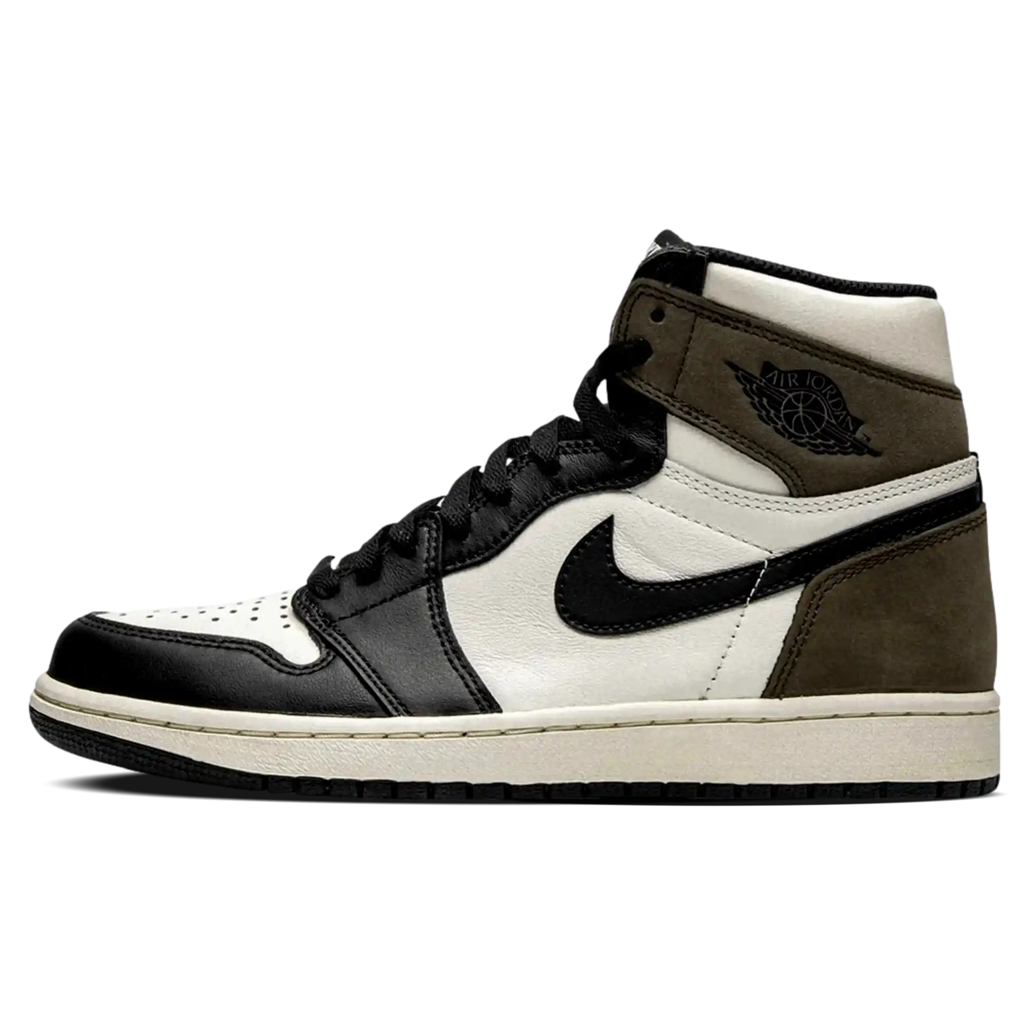air-jordan-1-high-dark-mocha-1 Tênis Air Jordan 1 High "Dark Mocha" Marrom - 555088-105 - Imagem 1