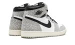Tênis Air Jordan 1 High "White Cement" Cinza - DZ5485-052 - Imagem 4