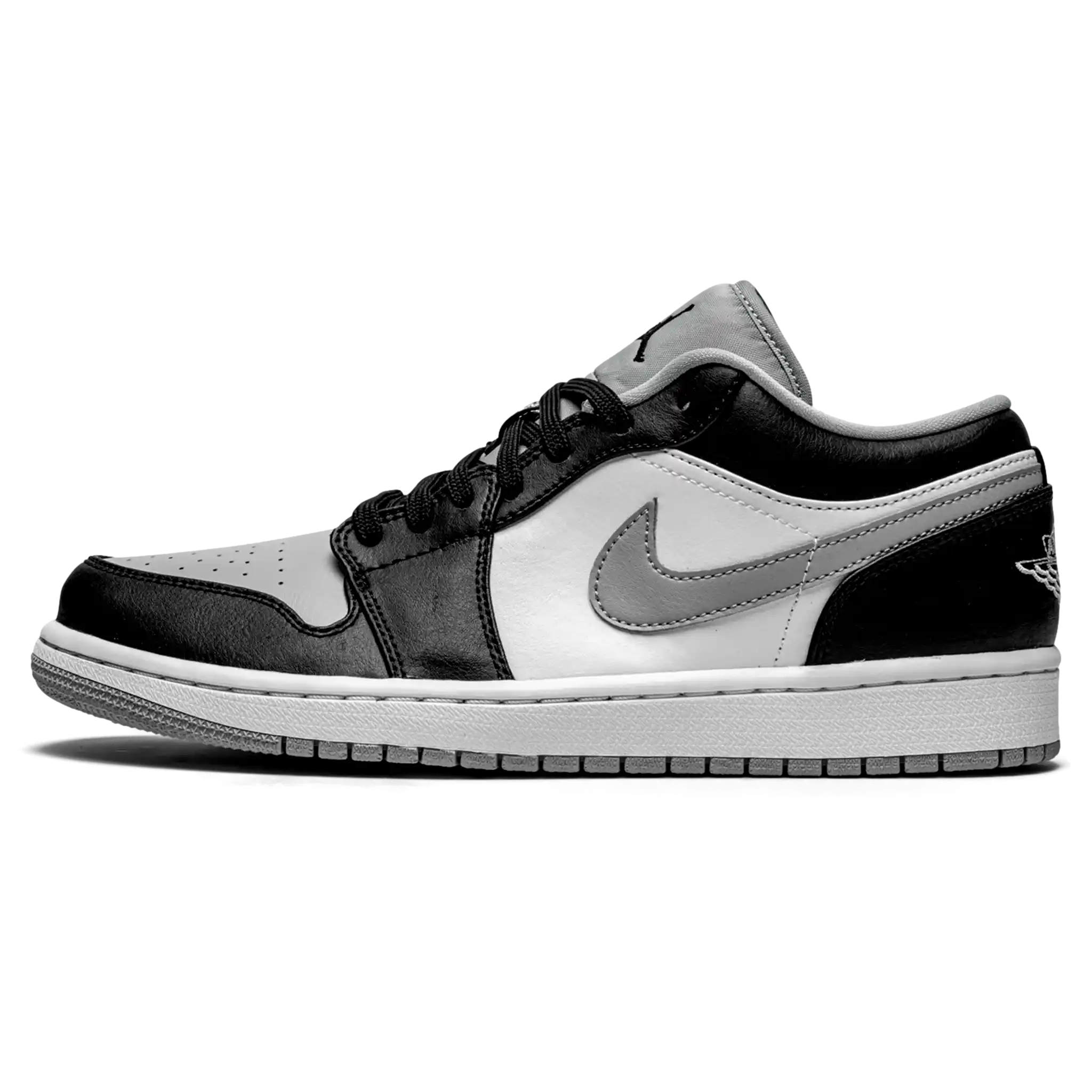 air-jordan-1-low-shadow-grey-1 Tênis Air Jordan 1 Low "Shadow Black Grey" - 553558-039 - Imagem 1