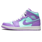 Tênis Air Jordan 1 Mid 'Purple Pulse' - 554724-500