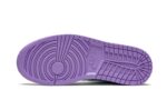 Tênis Air Jordan 1 Mid 'Purple Pulse' - 554724-500 - Imagem 5