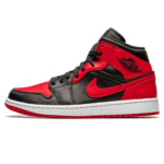 Tênis Air Jordan 1 Mid "Banned" Vermelho / Preto - 554724-074