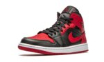 Tênis Air Jordan 1 Mid "Banned" Vermelho / Preto - 554724-074 - Imagem 5