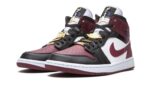 Tênis Air Jordan 1 Mid Feminino "Beetroot" Roxo - CZ4385-016 - Imagem 2