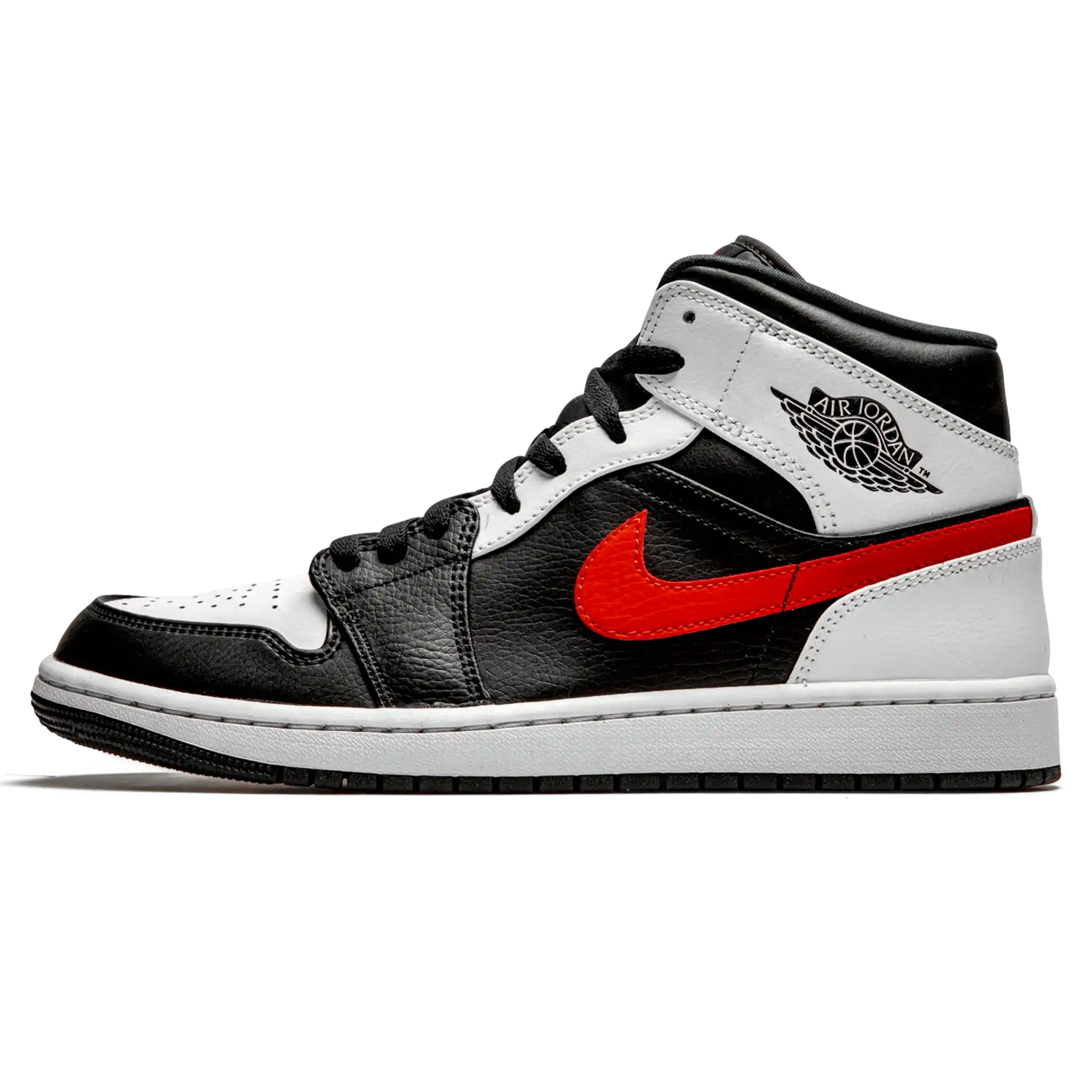air-jordan-1-mid-chile-red-1 Tênis Air Jordan 1 Mid "Chile Red" - 554724-075 - Imagem 1
