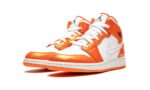 Tênis Air Jordan 1 Mid 'Electro Orange' Laranja - DM4228-800 - Imagem 2