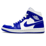 Tênis Air Jordan 1 Mid Feminino "Kentucky" Azul - BQ6472-104
