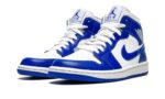 Tênis Air Jordan 1 Mid Feminino "Kentucky" Azul - BQ6472-104 - Imagem 2