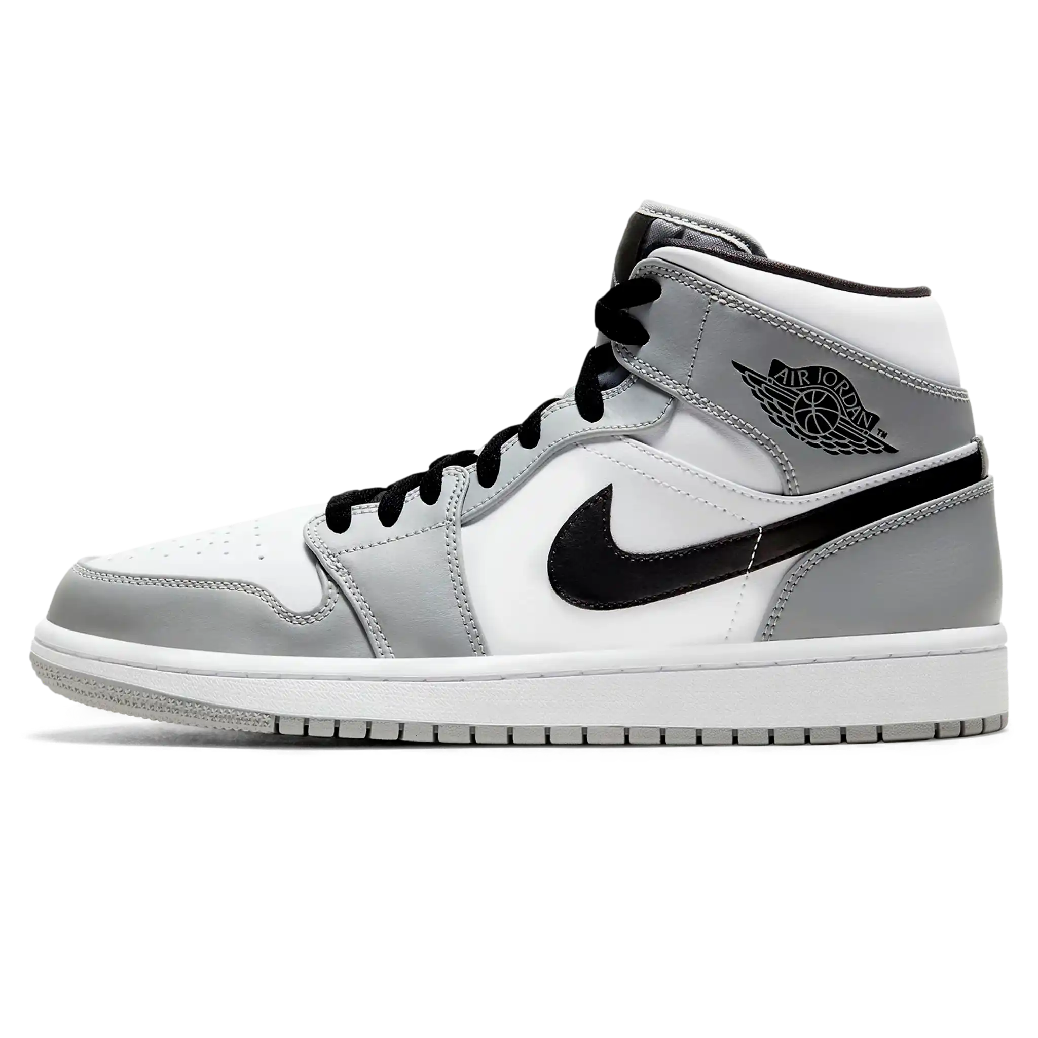 air-jordan-1-mid-light-smoke-grey-1 Tênis Air Jordan 1 Mid "Smoke Grey" - 554724-092 - Imagem 1