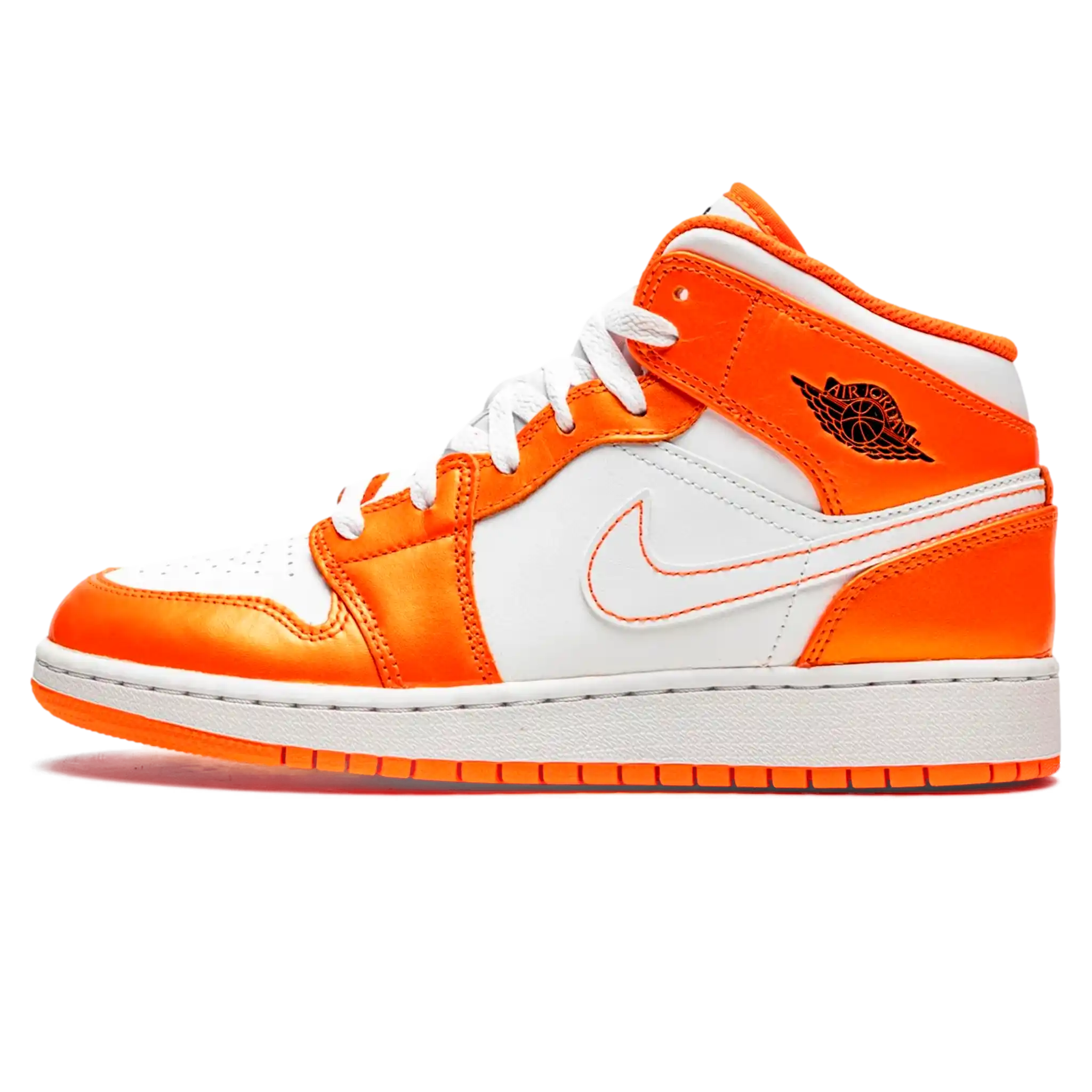 air-jordan-1-mid-metallic-orange-1 Tênis Air Jordan 1 Mid 'Electro Orange' Laranja - DM4228-800 - Imagem 1