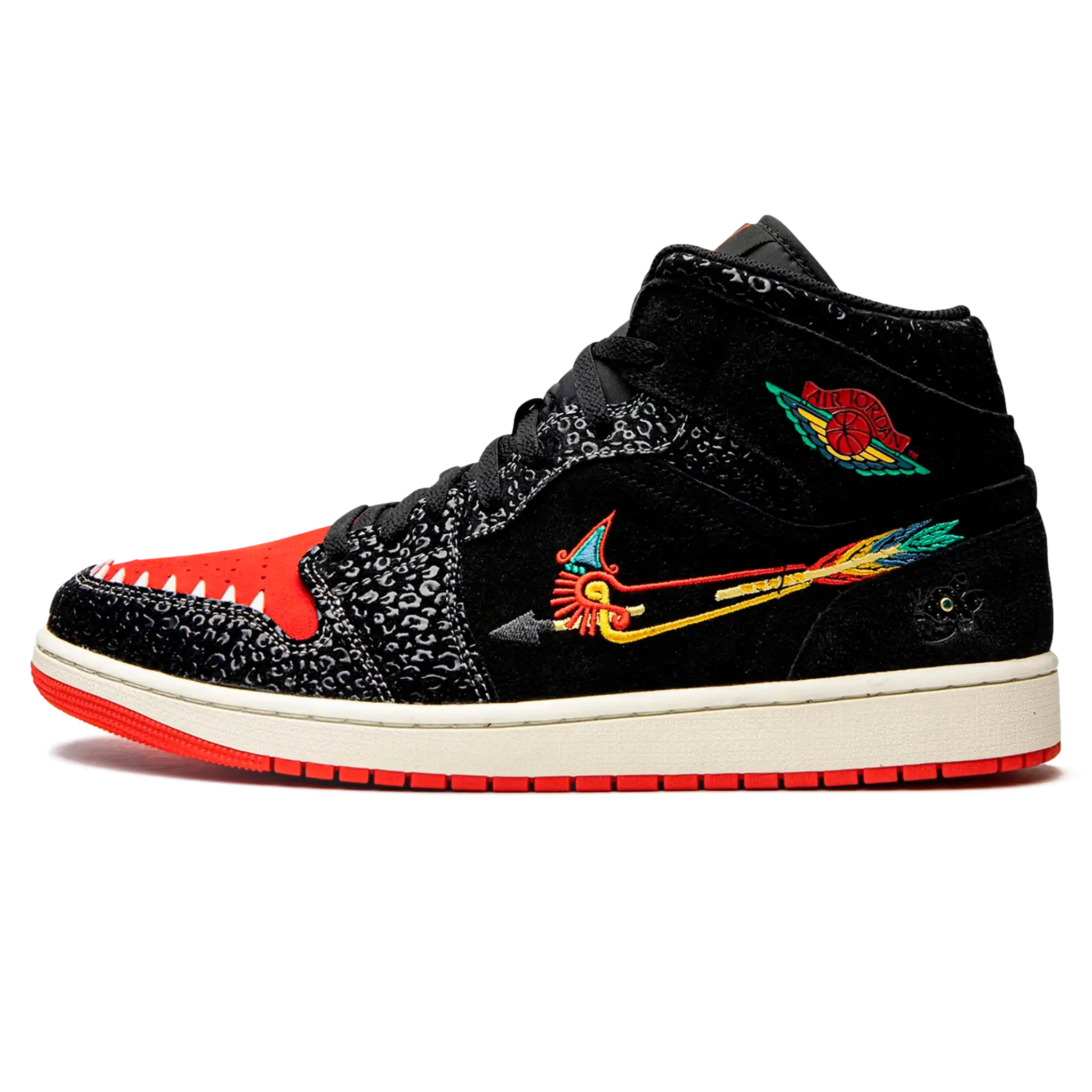 air-jordan-1-mid-siempre-famillia-1 Tênis Air Jordan 1 Mid "Siempre Familia" - DN4904-001 - Imagem 1