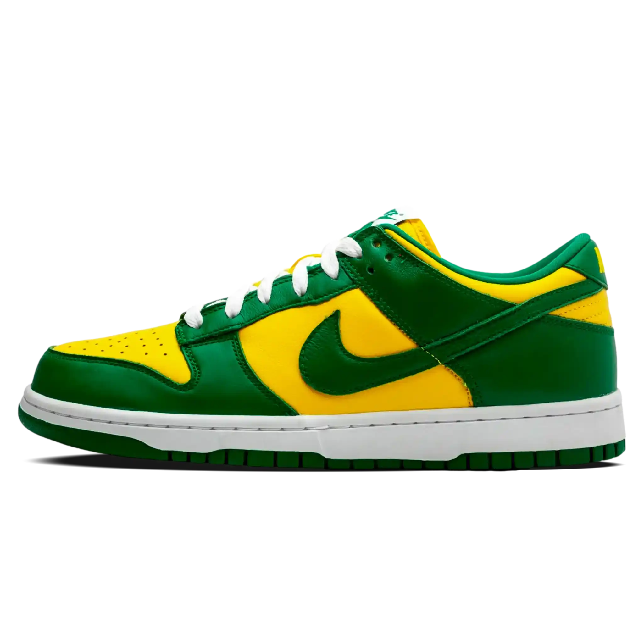 nike-dunk-low-brazil-1 Tênis Nike Dunk Low "Brazil" Verde / Amarelo - CU1727-700 - Imagem 1