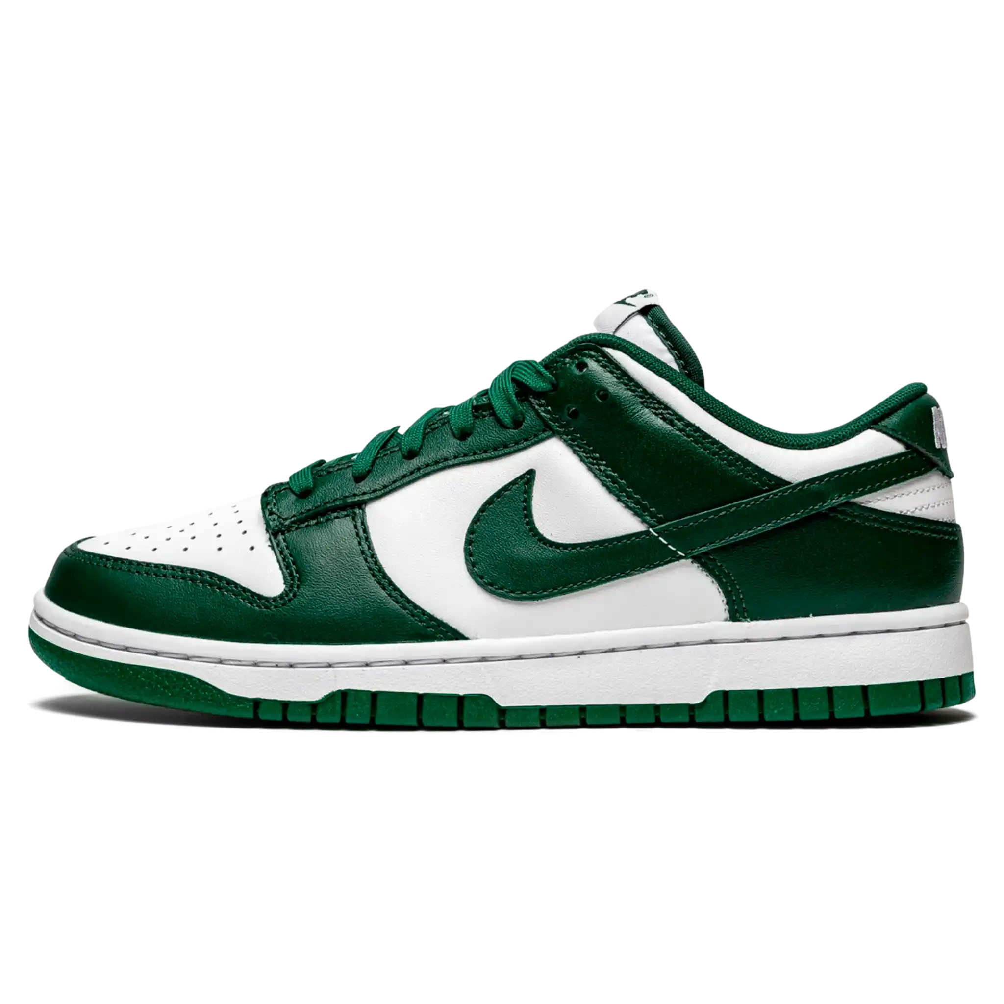 nike-dunk-low-spartan-green-1 Tênis Nike Dunk Low 'Michigan State' Verde - DD1391-101 - Imagem 1