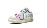 Tênis Nike Dunk Low x Off-White "Lot 21" - DM1602-100 - Imagem 4