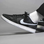 Tênis Nike Dunk Low "Zebra" Preto - DH7913-001 - Imagem 7