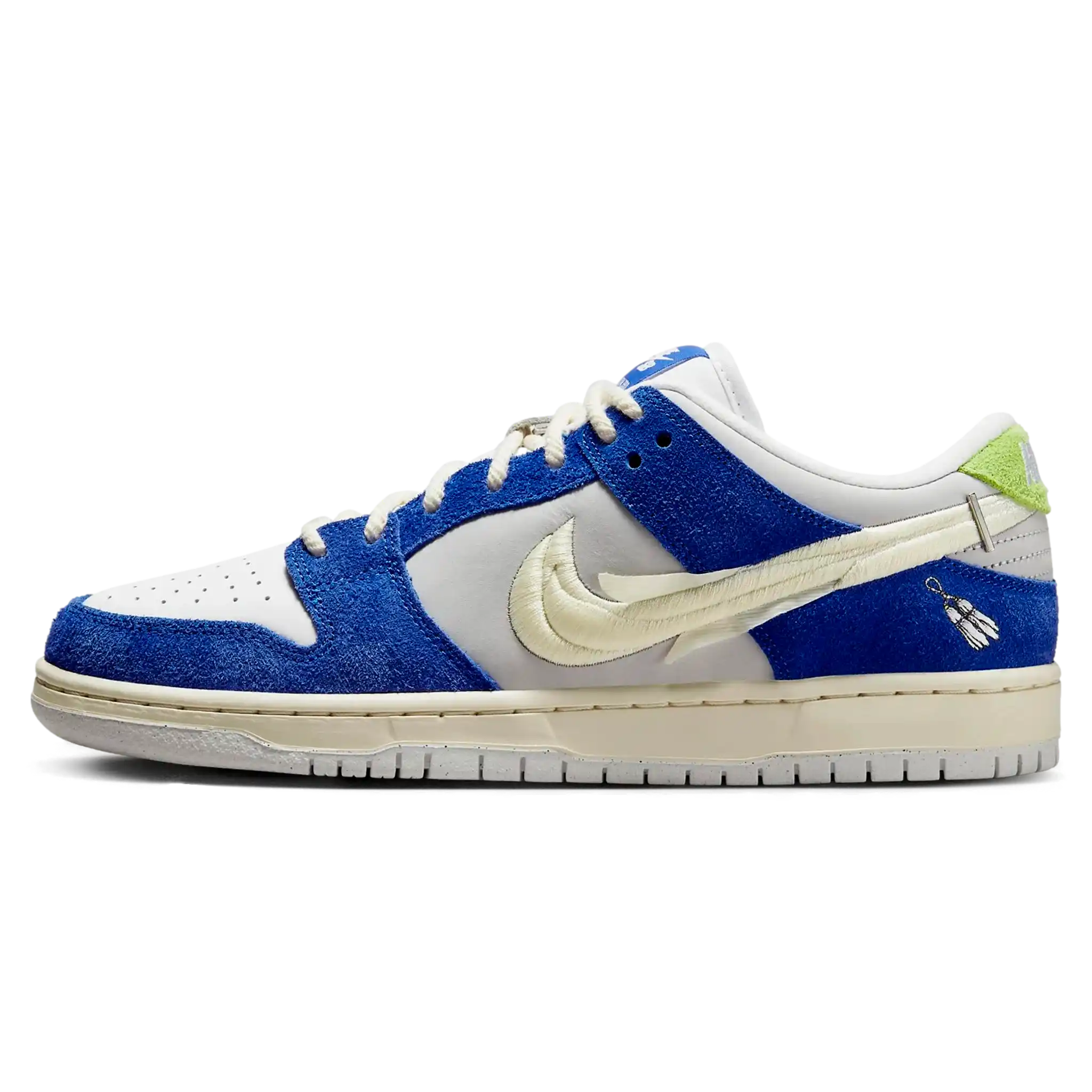 nike-sb-dunk-low-fly-streetwear-1 Tênis Nike Dunk Low SB "Fly Streetwear" Azul - DQ5130-400 - Imagem 1