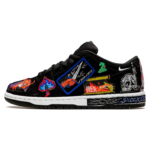 Tênis Nike Dunk Low SB "Neckface" Preto - DQ4488-001