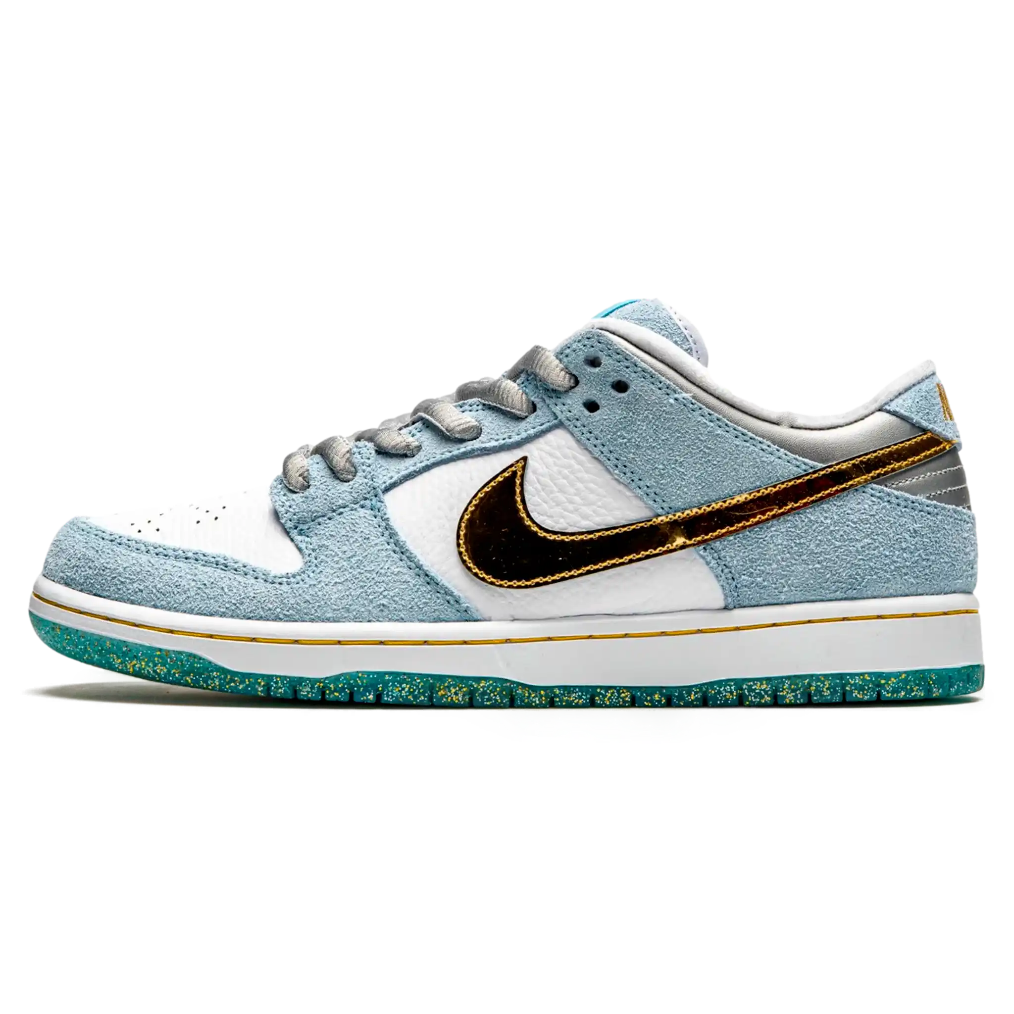 nike-sb-dunk-low-sean-cliver-1 Tênis Nike Dunk Low SB "Sean Cliver" Azul - DC9936-100 - Imagem 1