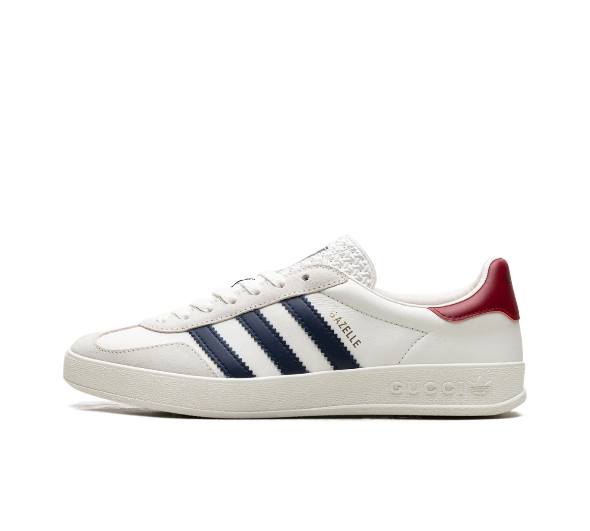 ADIDAS-X-GUCCI-GAZELLE-WHITE-BRANCO-JUICY-SNEAKERS1 Tênis Adidas x Gucci Gazelle 'White' Branco - HQ8849 - Imagem 1