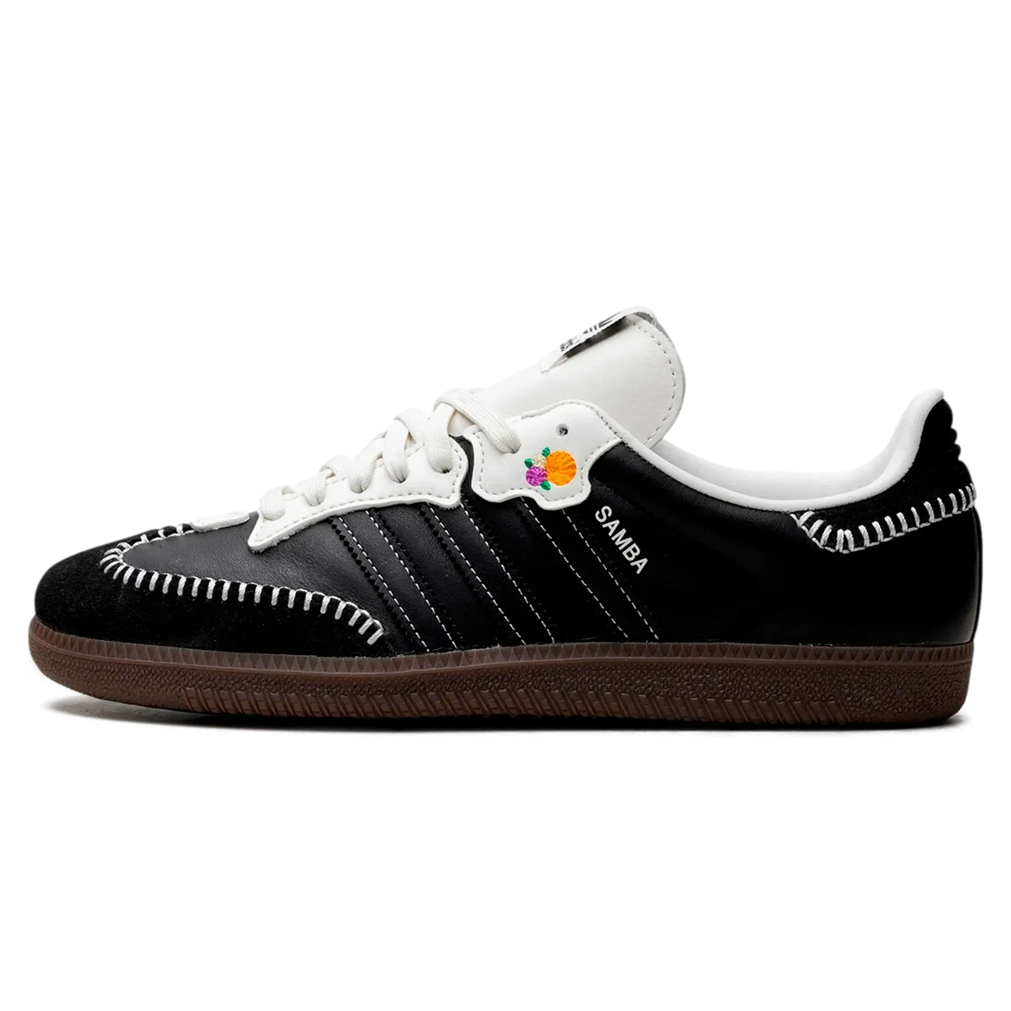 adidas-samba-dia-de-los-muertos-black-1-1 Tênis Adidas Samba OG Dia de los Muertos "Black" - JI3932 - Imagem 1