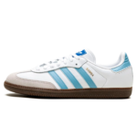 Tênis Adidas Samba OG Feminino "White Sky Blue" - JI2003