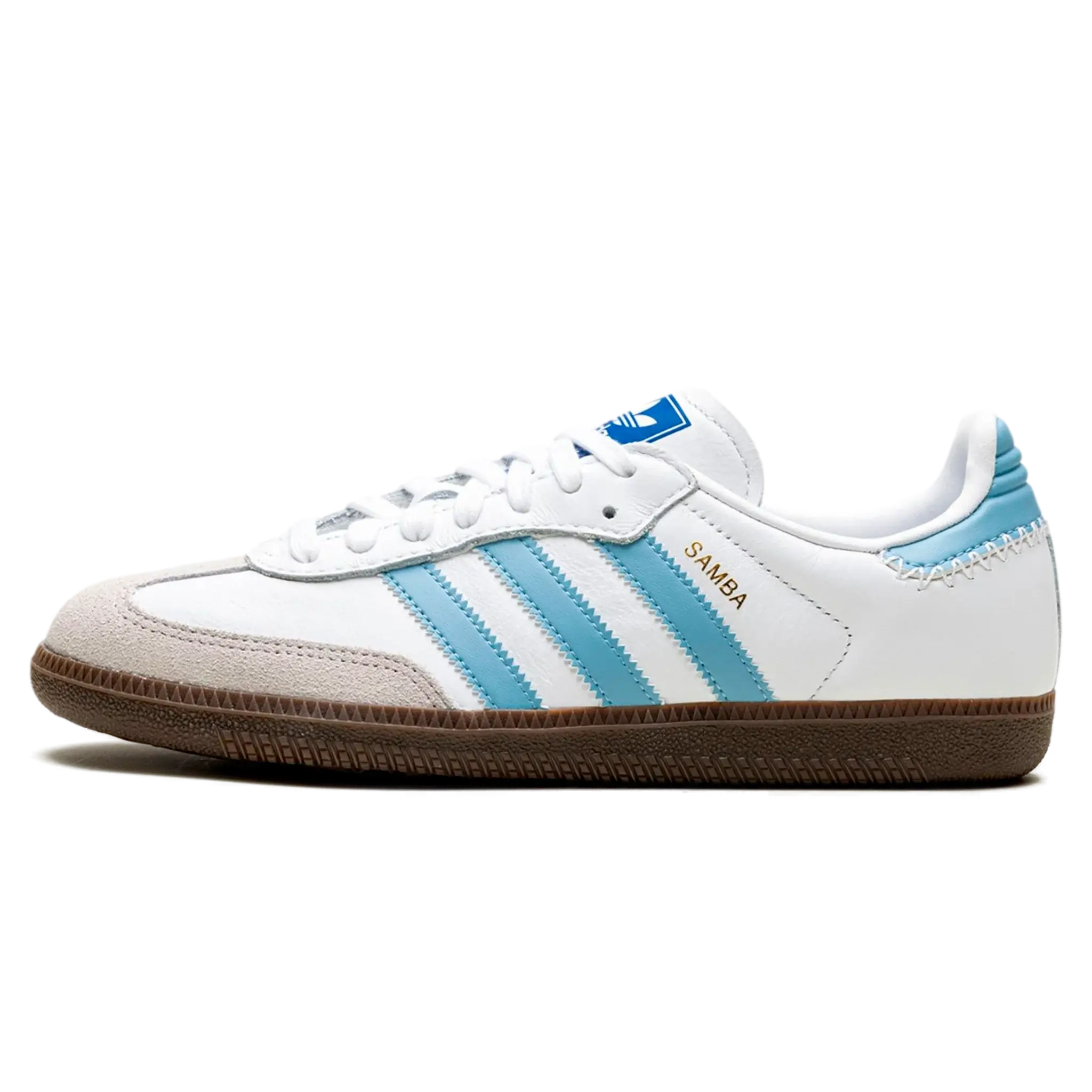 adidas-samba-og-white-sky-blue-1-1 Tênis Adidas Samba OG Feminino "White Sky Blue" - JI2003 - Imagem 1