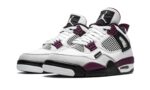 Tênis Air Jordan 4 "PSG" Branco / Roxo - CZ5624-100 - Imagem 2