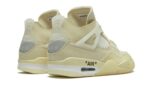 Tênis Air jordan 4 x Off-White "Sail" - CV9388-100 - Imagem 3