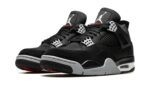 Tênis Air jordan 4 "Black Canvas" Preto - DH7138-006 - Imagem 2