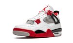 Tênis Air Jordan 4 "Fire Red" Branco / Vermelho - DC7770-160 - Imagem 4