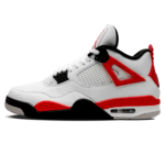 Tênis Air jordan 4 "Red Cement" Branco / Vermelho - DH6927-161