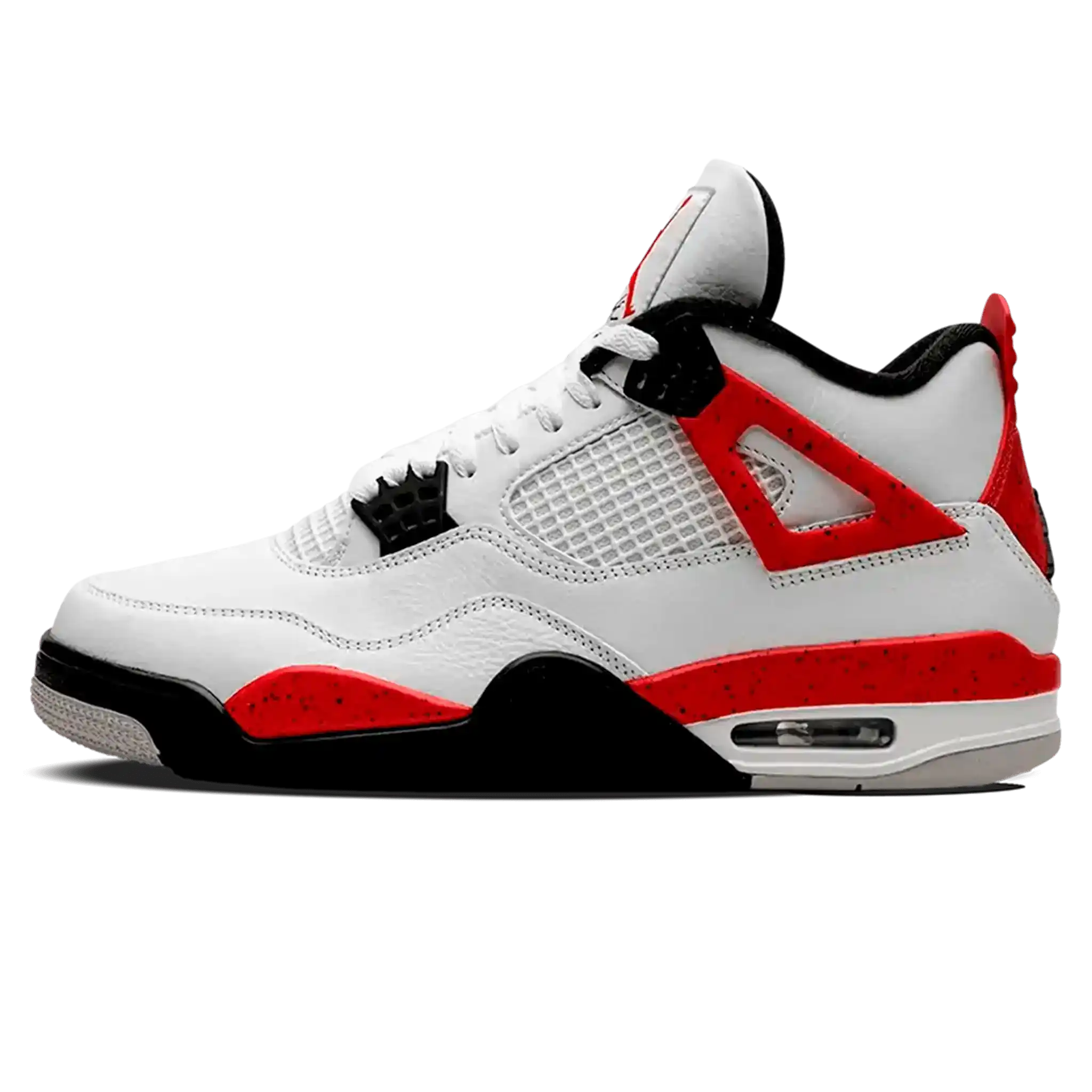 air-jordan-4-red-cement-vermelho-1-1 Tênis Air jordan 4 "Red Cement" Branco / Vermelho - DH6927-161 - Imagem 1