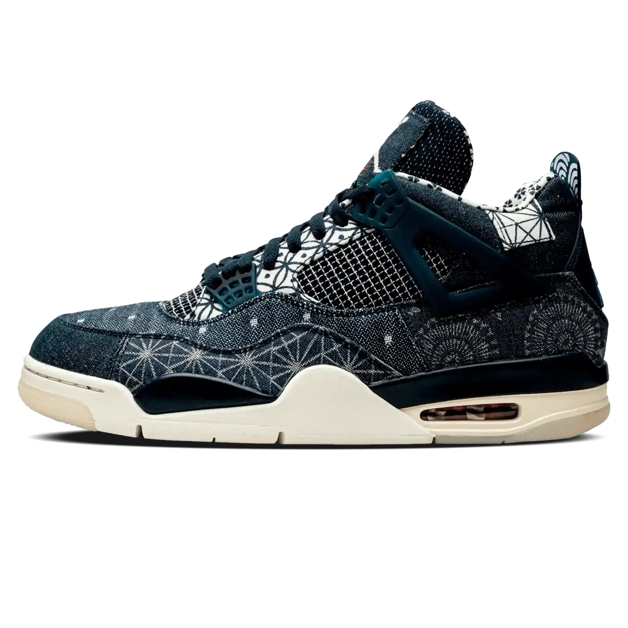 air-jordan-4-sashiko-1 Tênis Air Jordan 4 "Sashiko" Denim / Azul - CW0898-400 - Imagem 1