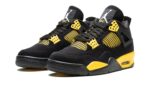 Tênis Air Jordan 4 "Thunder" Preto / Amarelo - DH6927-017 - Imagem 2