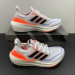 Tênis Adidas UltraBoost Light 23 'White Solar Red' - HQ6351 - Imagem 9